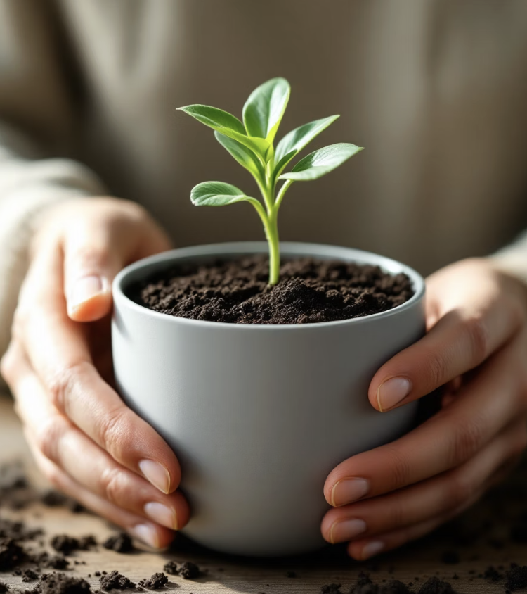 성공적인 첫걸음&amp;#44; 옮겨 심기