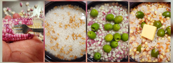 올리브 솥밥 조리 과정