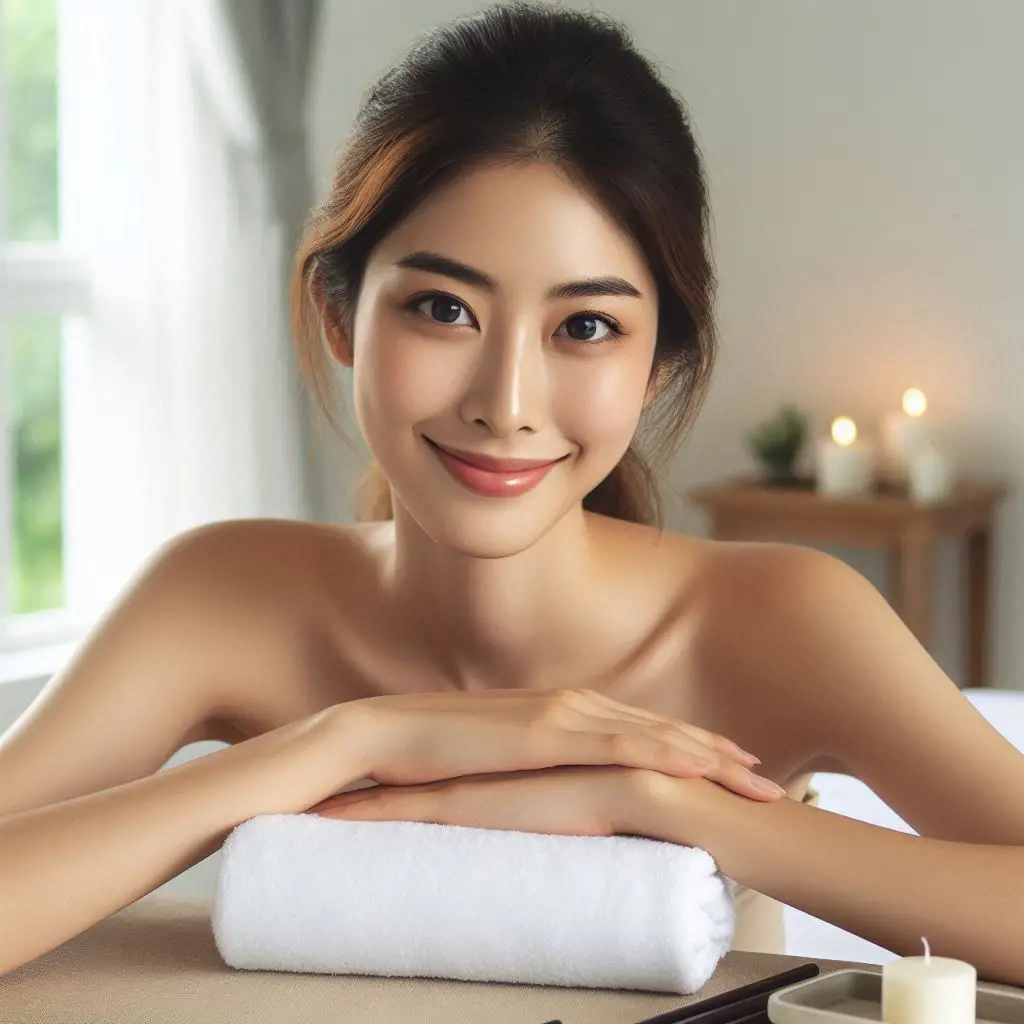 피부,체형관리 샵 배경