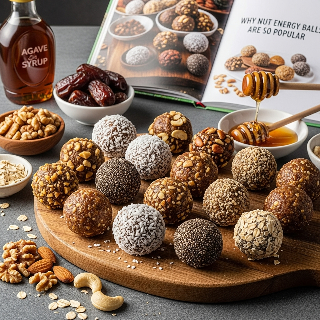 견과류 에너지볼이 인기 있는 이유는?