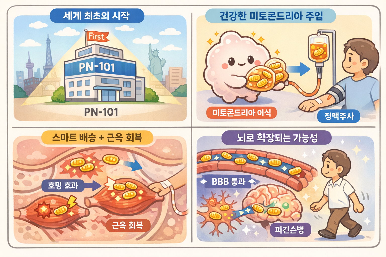 한국의 미토콘드리아 치료: 세계 최초를 향한 도전
