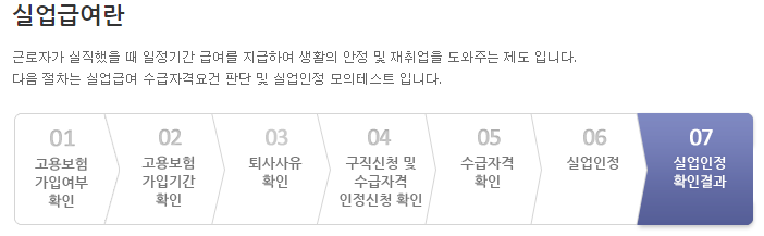 실업급여 신청기간