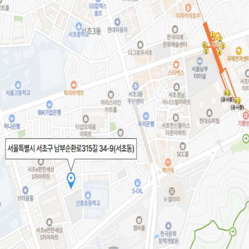 서울특별시 서초구 남부순환로315길 34-9(서초동)