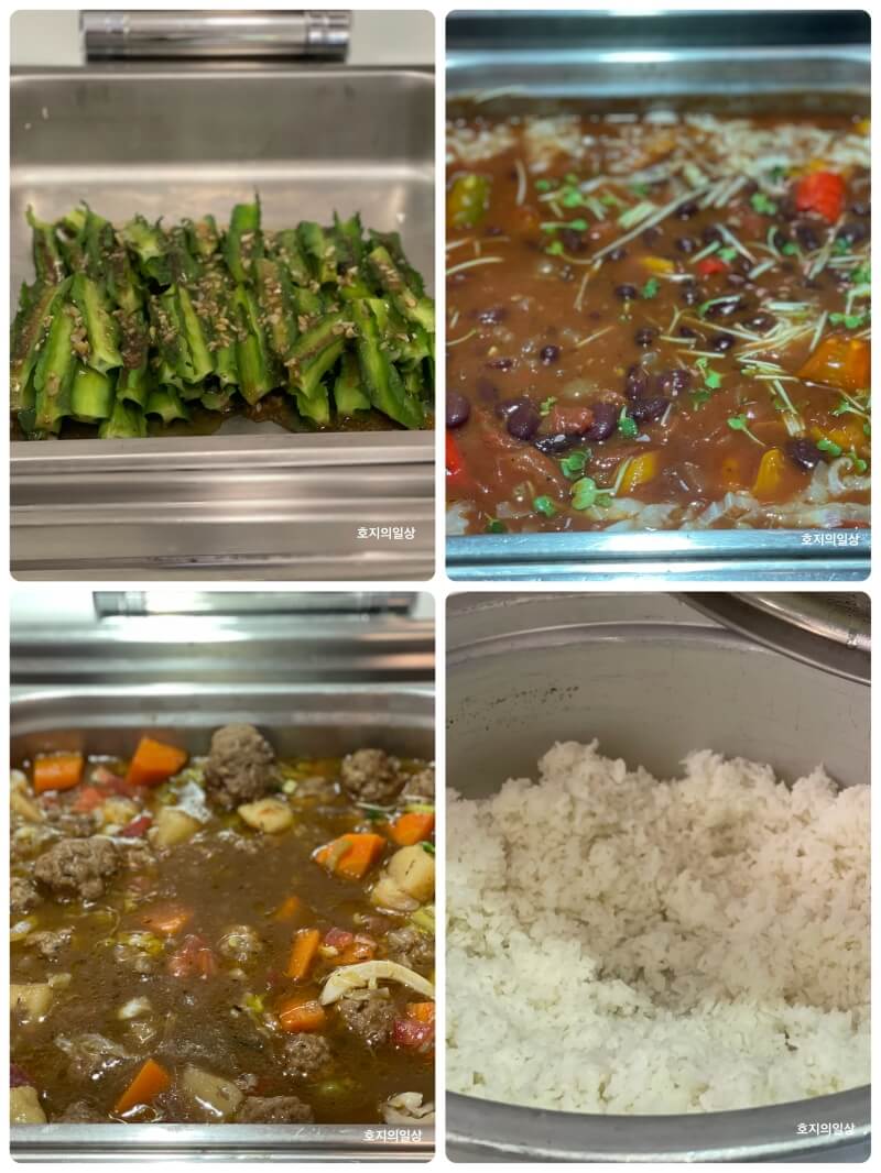 나트랑 스완도르 리조트 올 인클루시브 중식 핫 푸드