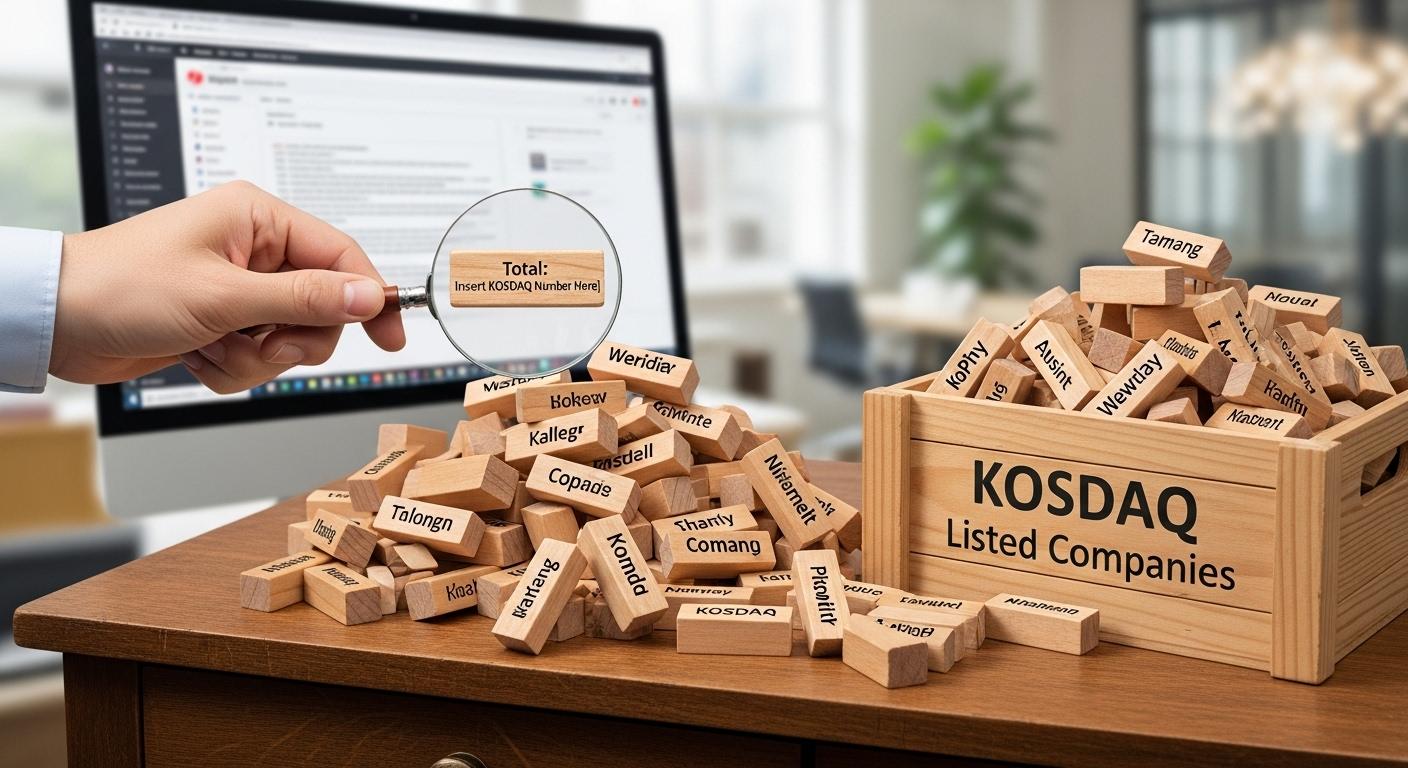 코스닥 상장기업수