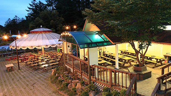 근로자 휴양콘도 한화리조트 야외시설