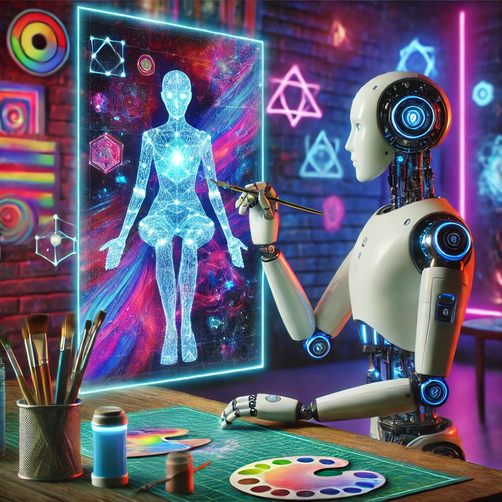 디지털 암각화 AI 아티스트와 인간 창작자의 경계는 어디까지?