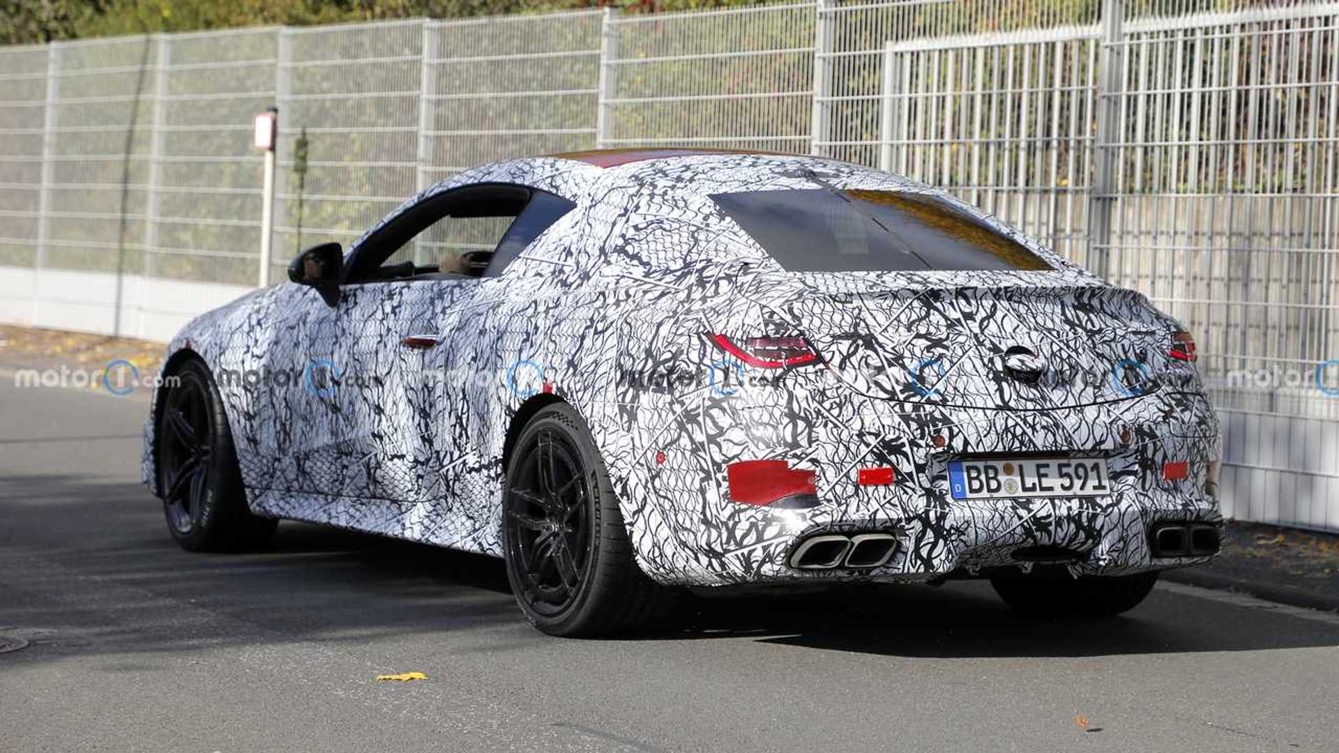 메르세데스-벤츠 AMG CLE 63 테스트카 스파이샷