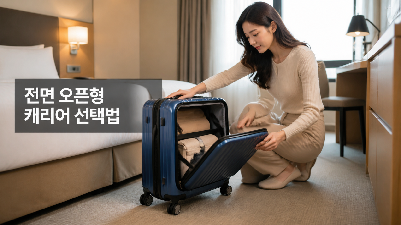 공항 체크인 구역의 다크 그레이 20인치 기내용 캐리어