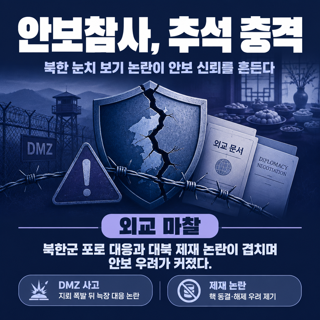 안보참사, 추석 충격