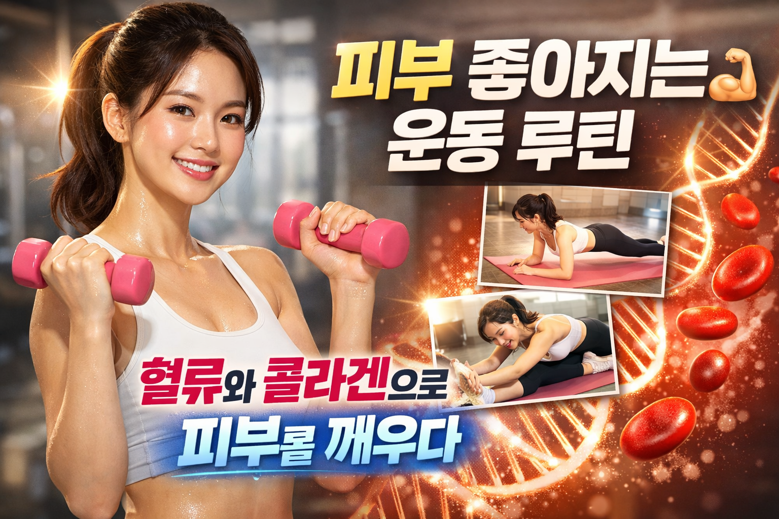 피부 좋아지는 운동