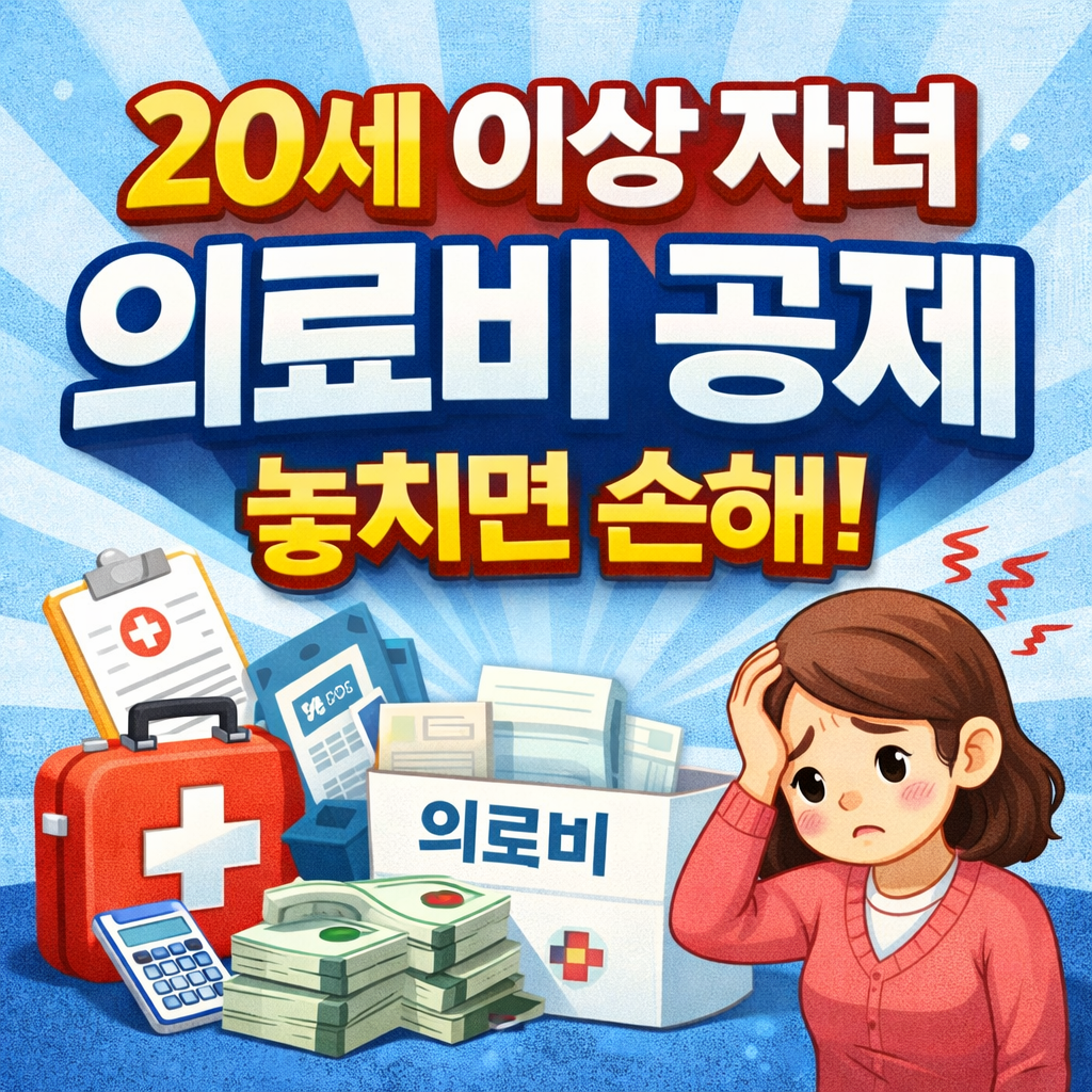 자녀 의료비 공제 등록하러 가기