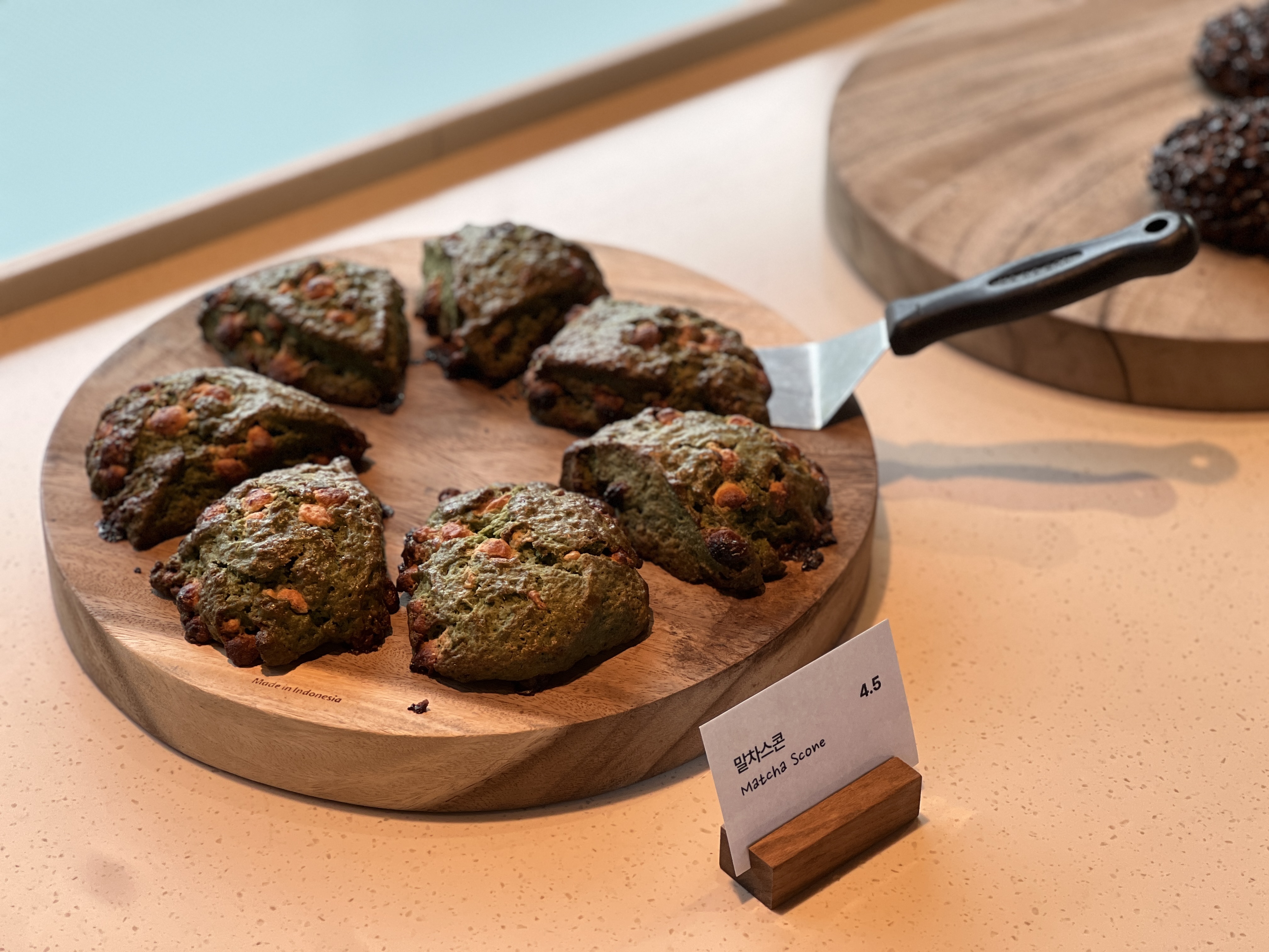 듀포레 빵맛집 베이커리, 말차스콘