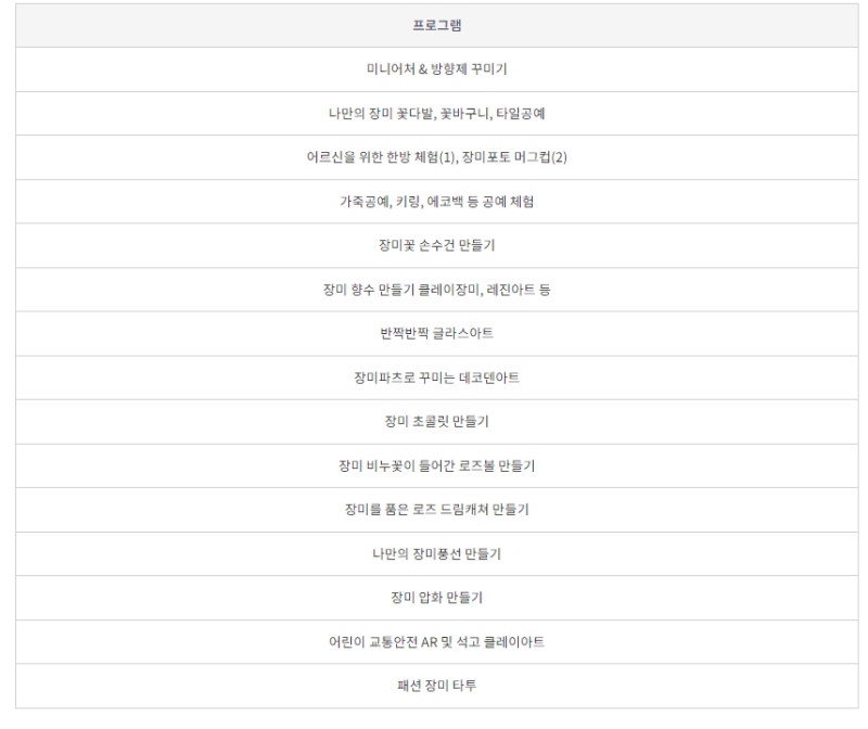 곡성 세계 장미축제 부대행사2