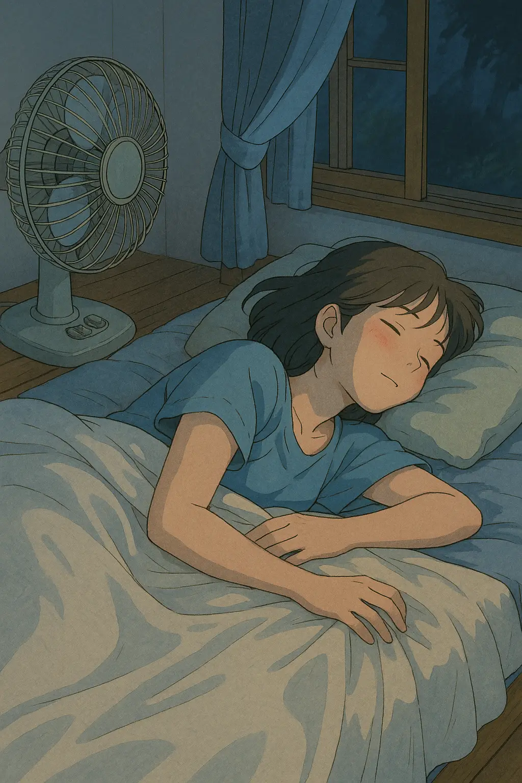 시나리오 문단 : 그날 밤 이불을 바꿨을 뿐인데 내 여름이 달라졌습니다