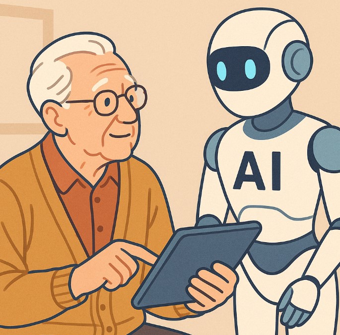 노년층과 AI의 거리 좁히기 (디지털 소외, 기술의 포용성, 세대 간 연결을 위하여)