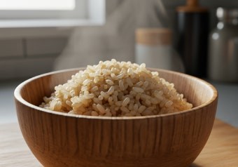 대장암 예방법 - 현미밥사진