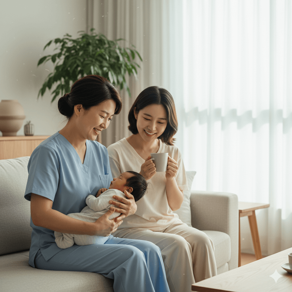 산후도우미 지원 사업 - 사진