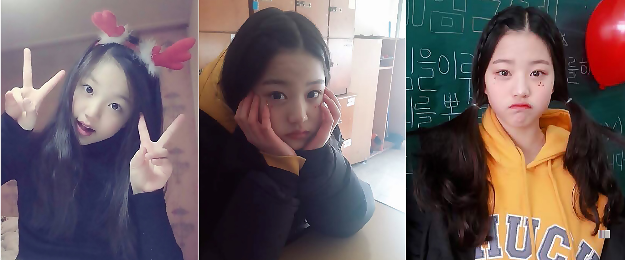 장원영의 어린시절 모습