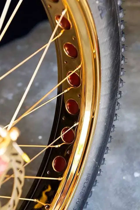 골드바이크-뒷바퀴