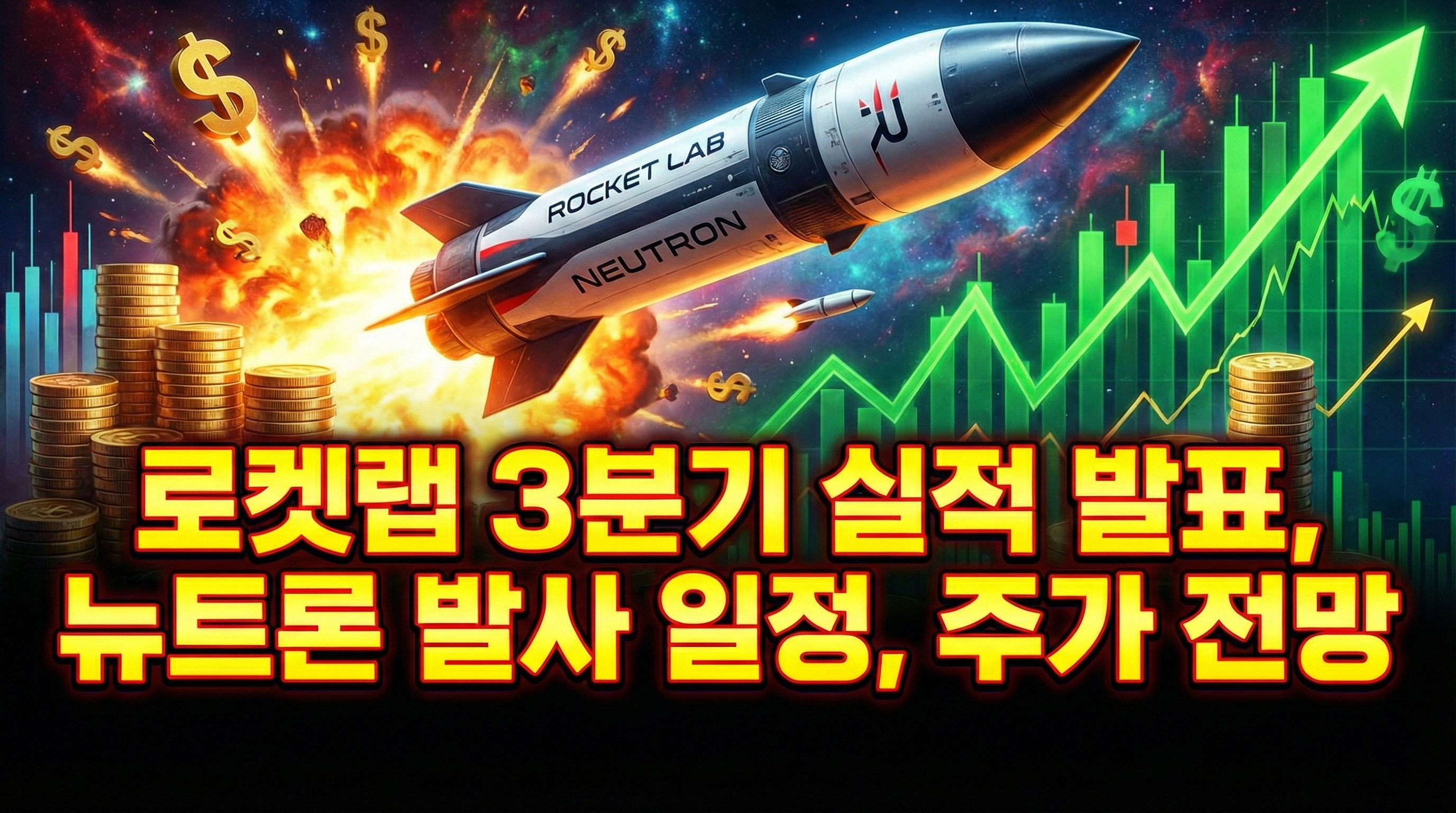 로켓랩 3분기 실적 발표, 뉴트론 발사 일정, 주가 전망 정리 썸네일