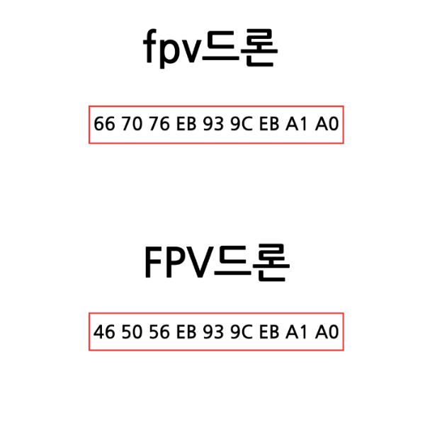 대문자와 소문자를 틀리게 사용했을 경우
