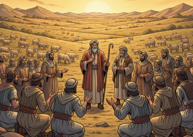 민수기 32장 - 요단 동쪽 땅을 기업으로 받은 지파들