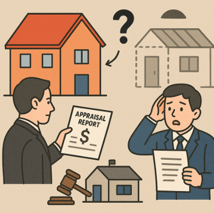 감정평가서 누락 가설건축물