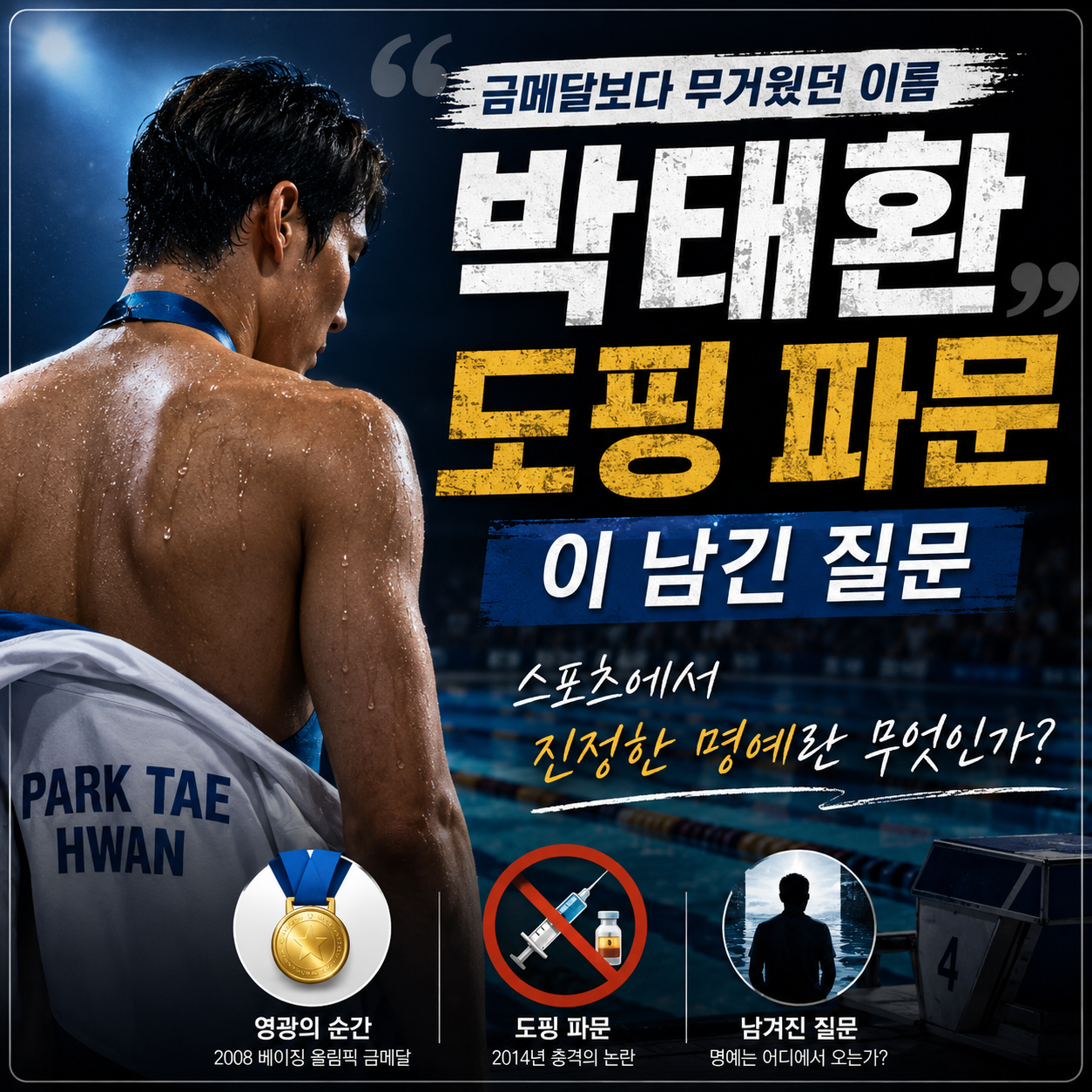 영웅의 추락과 남겨진 질문: 박태환 도핑 파문이 우리에게 남긴 것