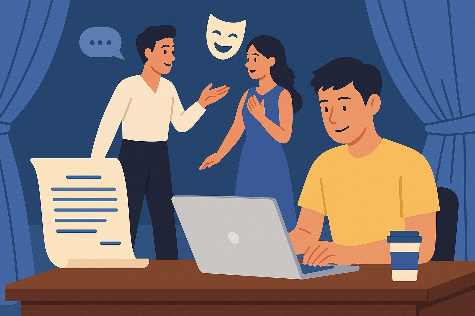 챗GPT로 즉흥극 대본 만들기