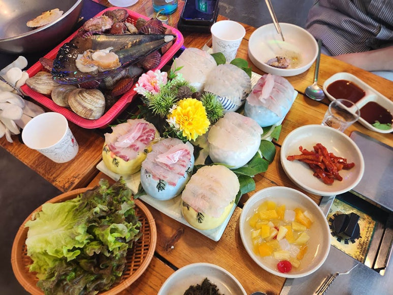 제부도 바다앞 횟집 '여울수산'