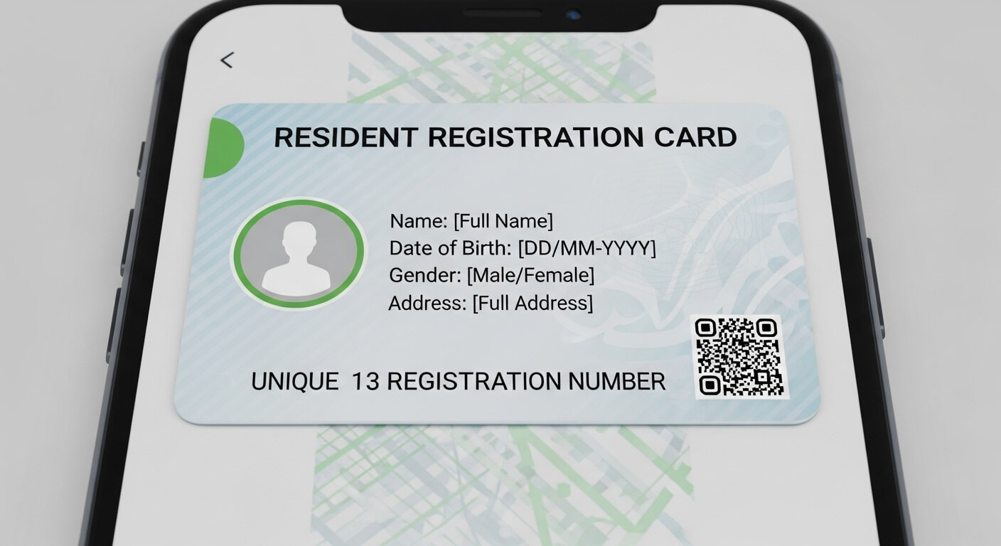 모바일 주민등록증 발급방법