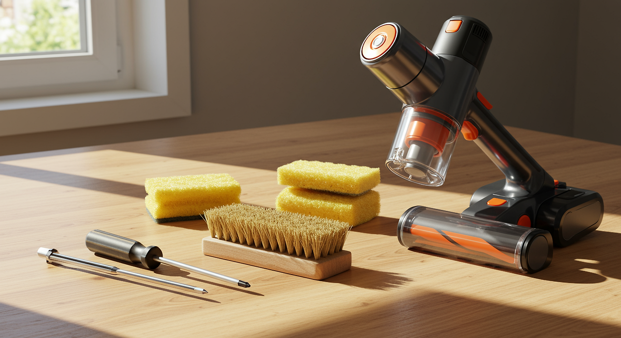 에어컨 청소도구 사진