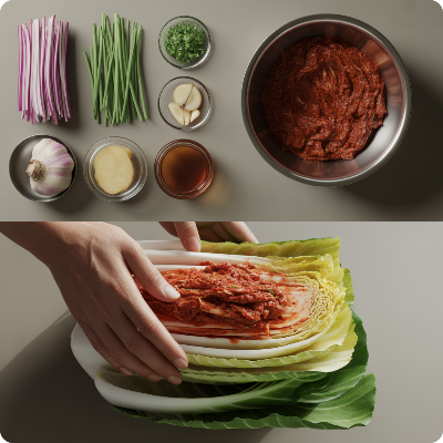 김장김치 맛있게 담는 법 이미지