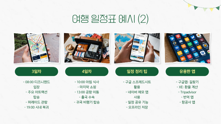 여행 일정 짜는 법 (초보자 가이드) – 완벽한 여행 계획하기!