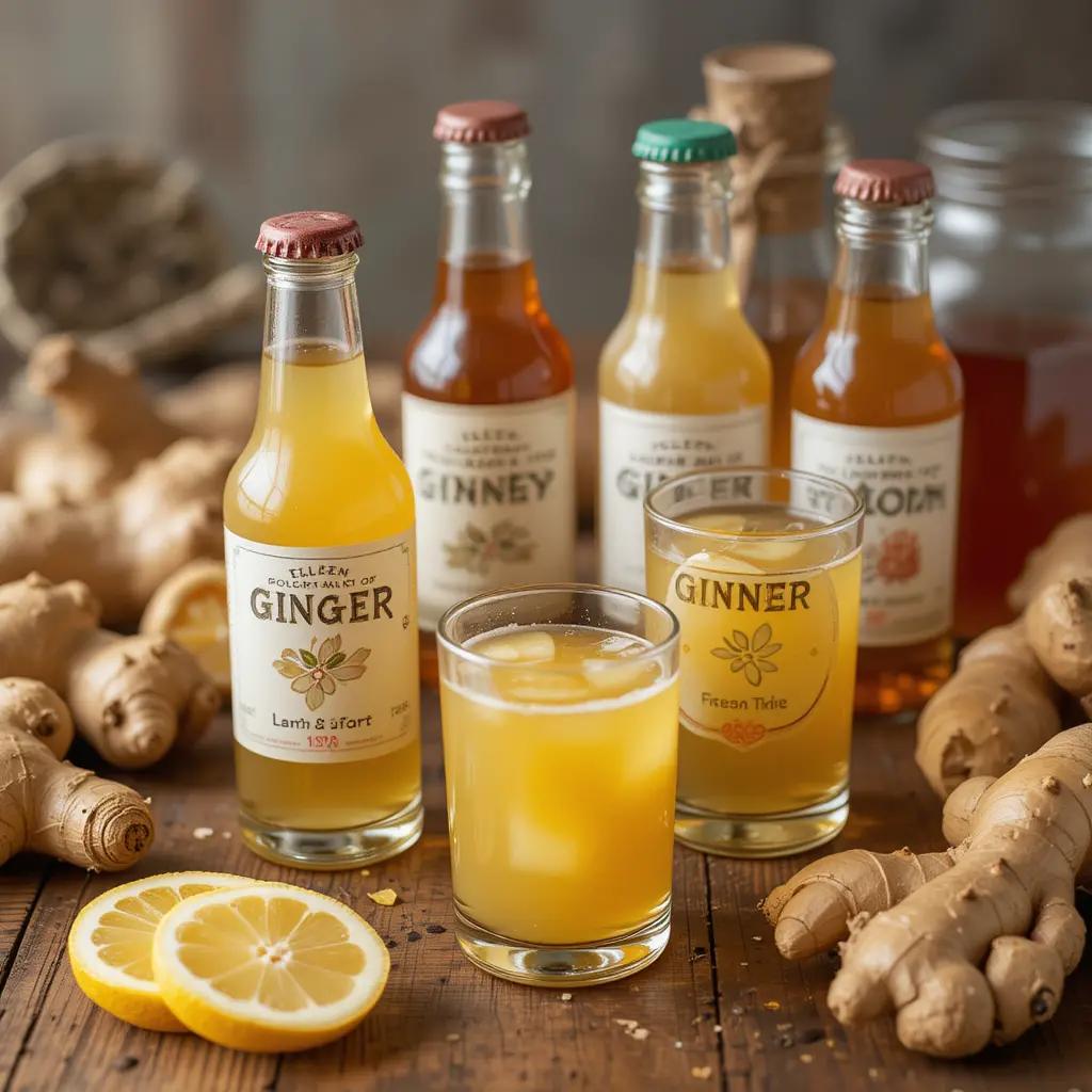 진저샷 병 이미지