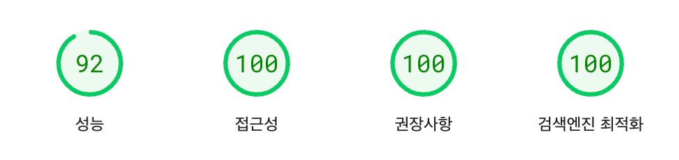 라꼬스킨 구글 PSI 종합점수