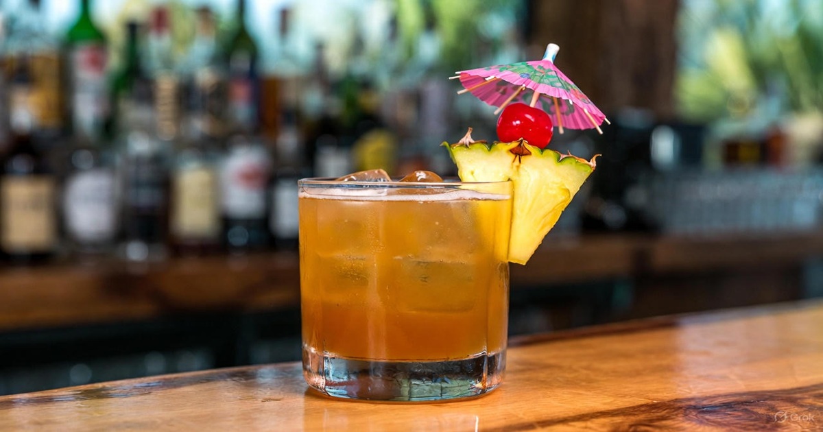 마이타이 황금 레시피 &amp; 유래 및 완벽한 안주 추천