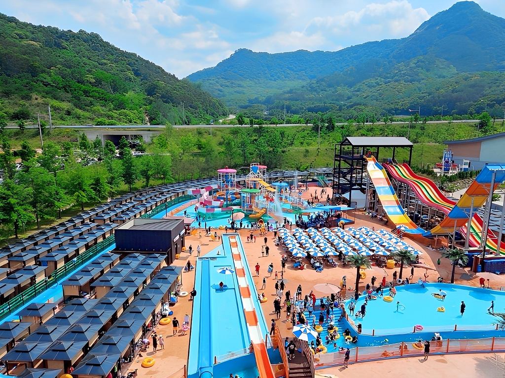 순창 워터파크 썬웨이 모습