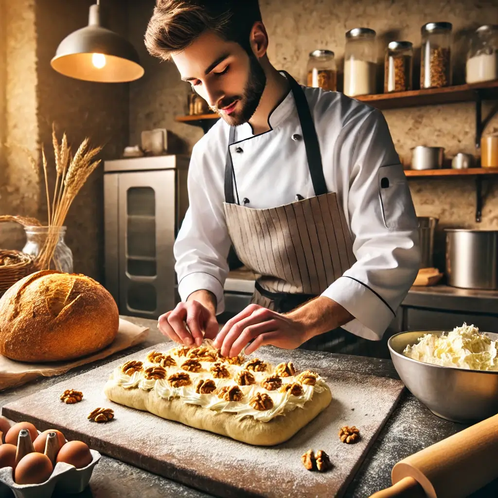 크림치즈 호두빵 관련 사진