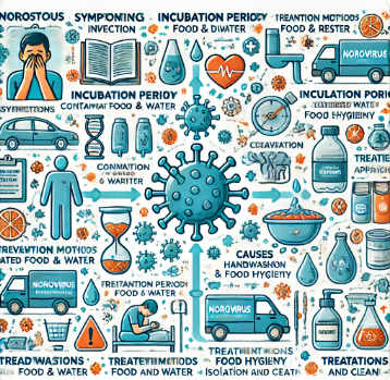 노로바이러스 증상, 잠복기, 원인, 예방법, 치료법과 감염 대처법 완벽 정리
