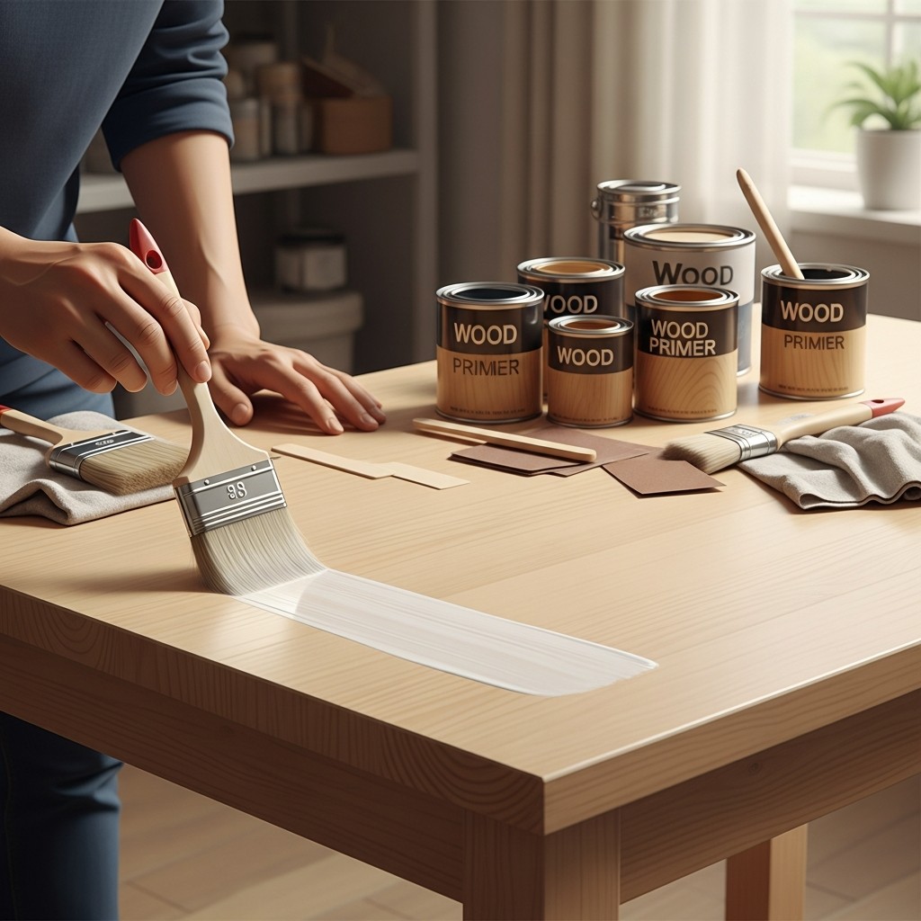 가구 페인트 칠하기