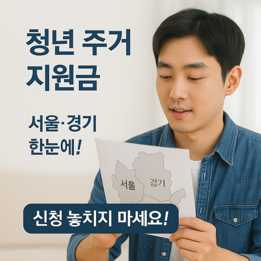 [4편] 서울&middot;경기 청년 주거 지원금 완전정리