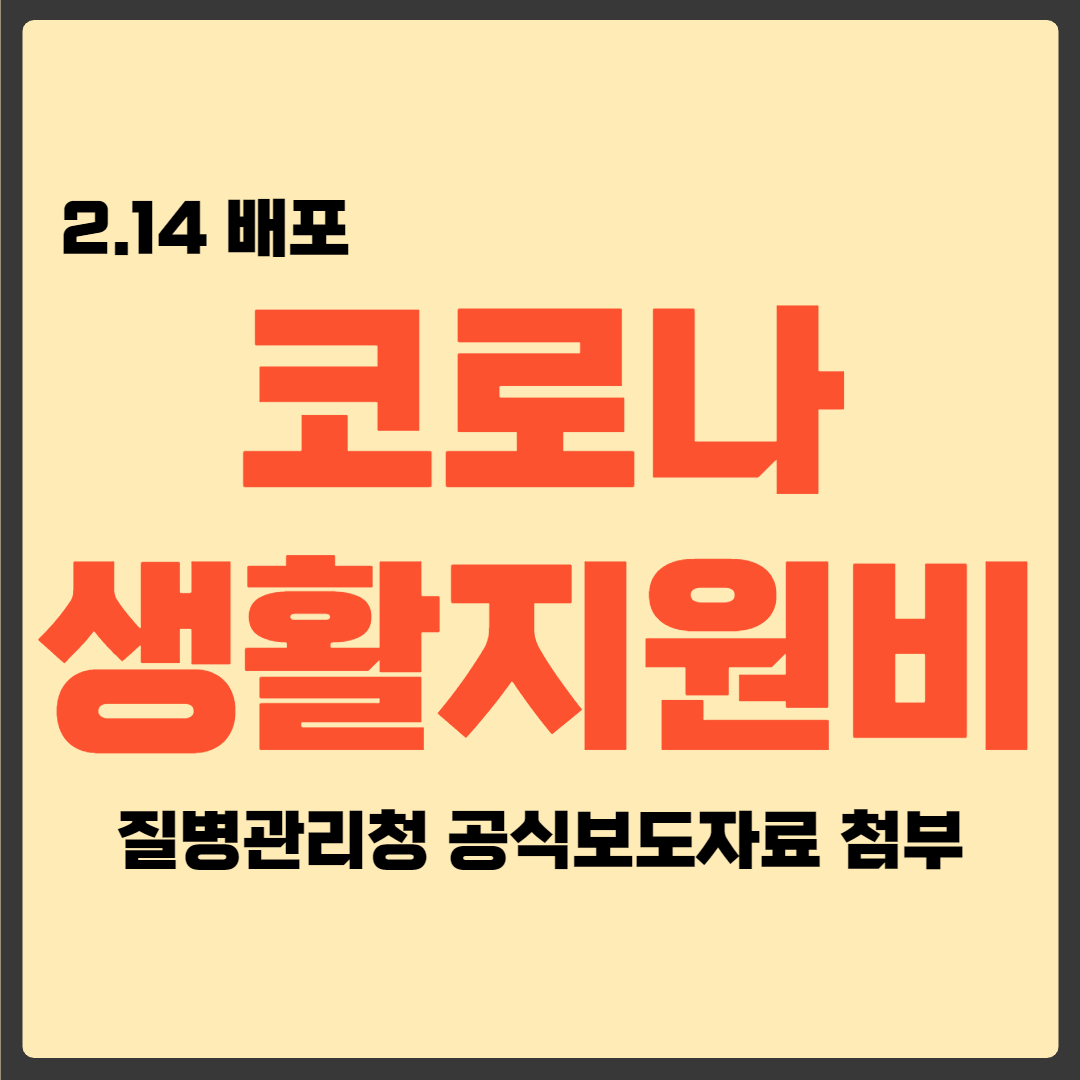 코로나 생활지원비