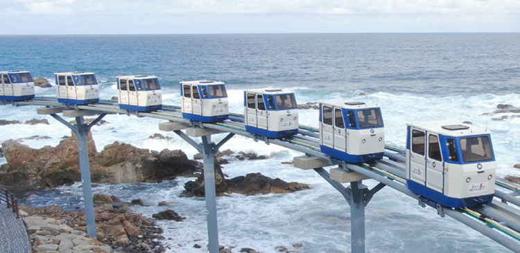 죽변 해안스카이레일