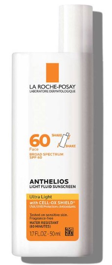 La RochePosay Anthelios UltraLight Fluid Broad Spectrum SPF 60 자외선 차단제