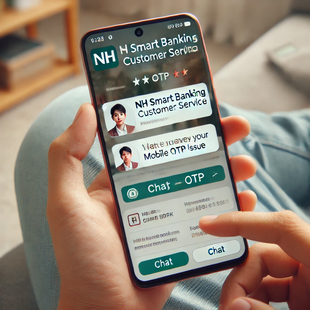 농협은행 모바일 OTP 발급 방법