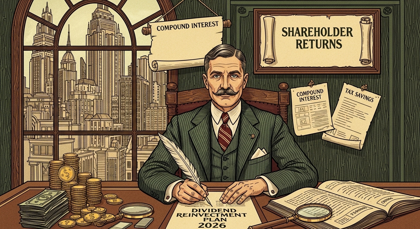 배당주 투자 고액 자산가 포트폴리오 주주환원 배당금 재투자 복리 절세 황금기 2026 스타일 일러스트