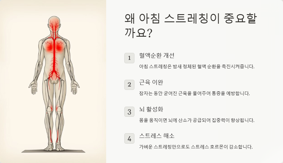 아침 스트레칭 루틴