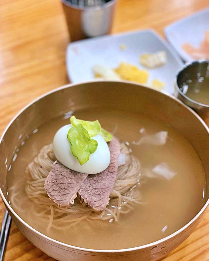 경기 안성 맛집 42년 전통 수육무침냉면